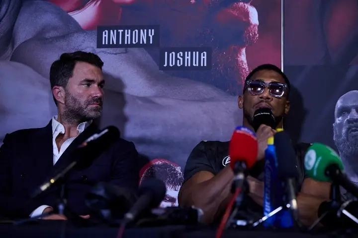Hearn: Joshua is Going To Knock Out Wilder, Then He’s Going To Knock Out Fury
